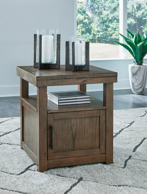 Boardernest - Rectangular End Table - Brown - Best Buy Furniture