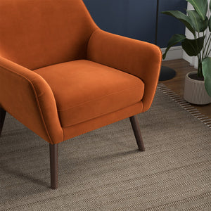 Panom Burnt Velvet Chair
