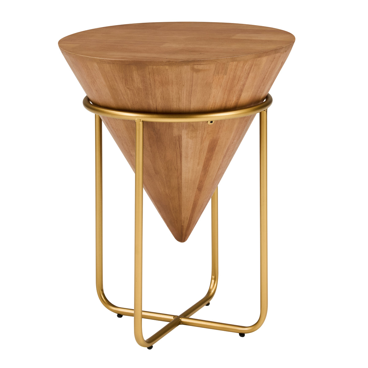 Minimalist & Luxe Wood Side Table