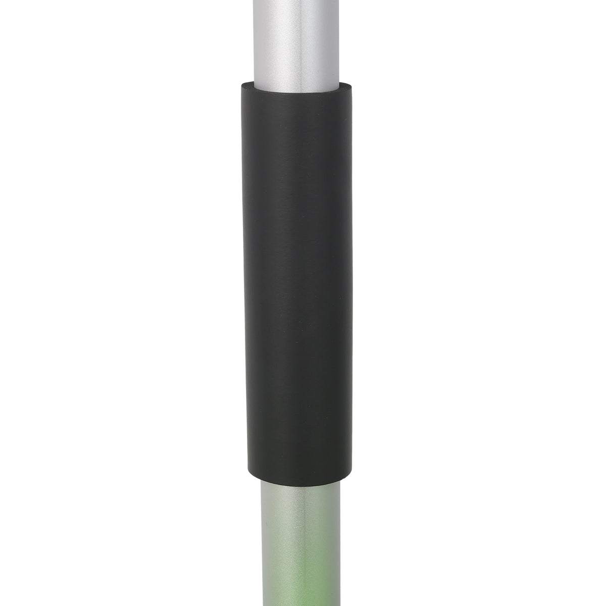 Portable Adjustable Height Snow Shovel with D-Grip Handle - Silver