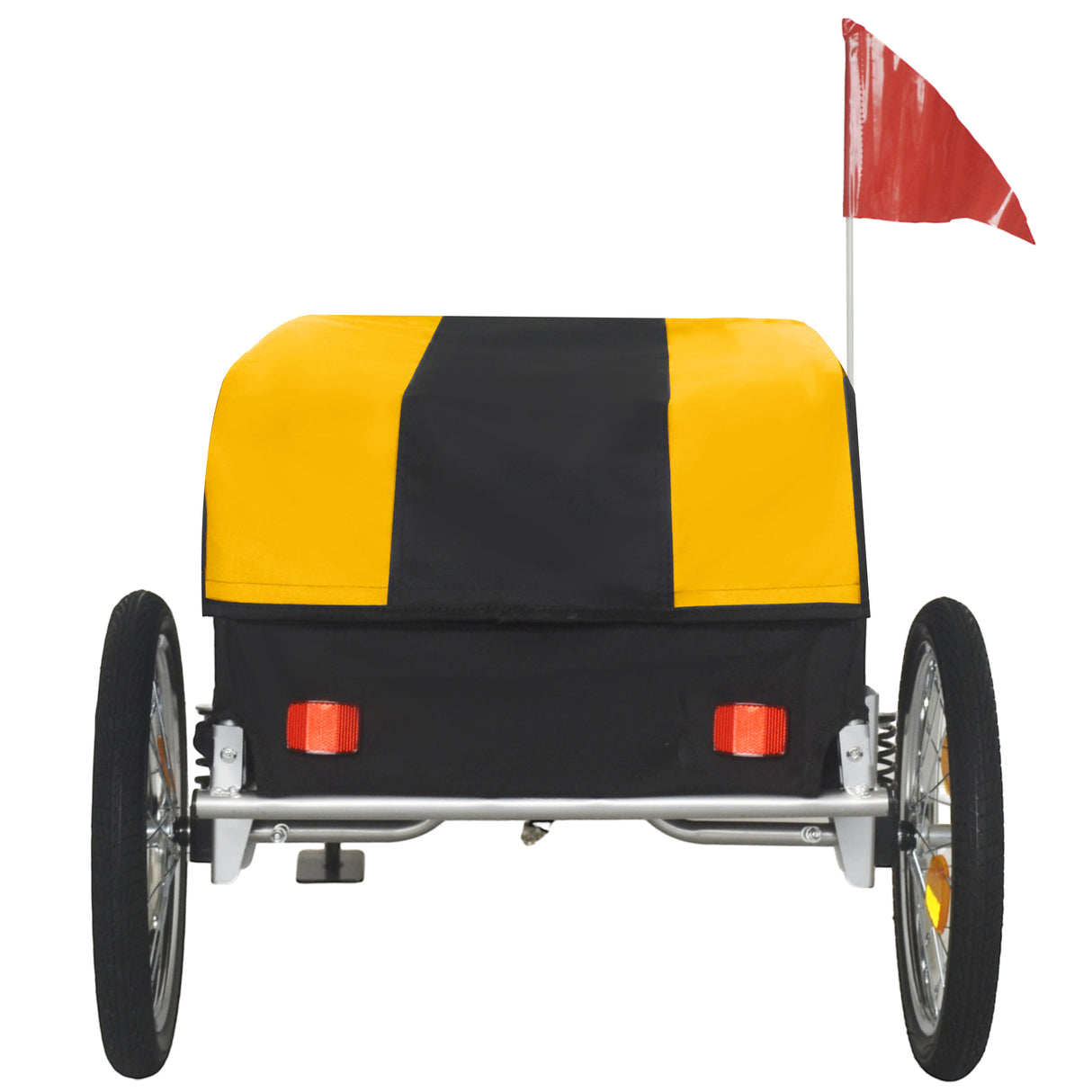 Heavy-Duty Bike Cargo Trailer with Removable Waterproof Cover