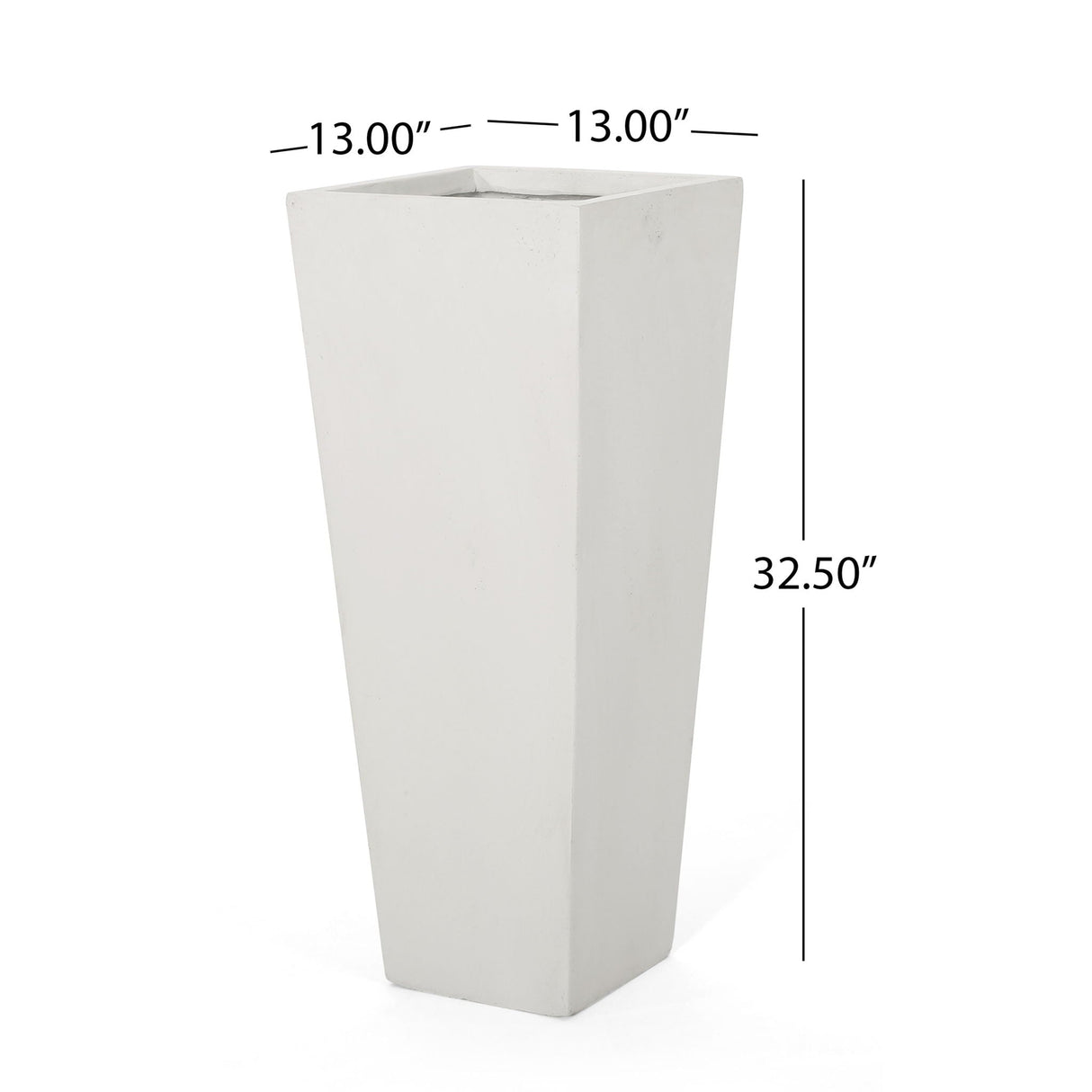 Outdoor Modern Cast Stone Planter - Best Buy Furniture
