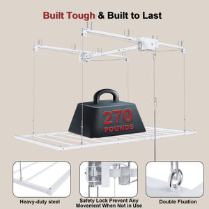 Overhead Garage Storage Rack