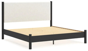 Cadmori - Upholstered Panel Bed - Best Buy Furniture