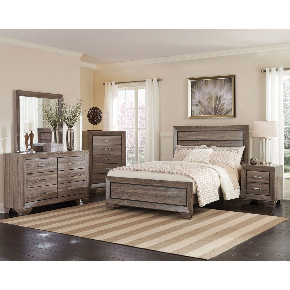 Oatfield - Panel Bed
