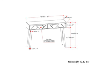 Jager - Console Table - Natural