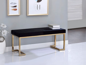 Boice - Bench - Black - Best Buy Furniture