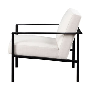 Millie - Stationary Accent Chair - Off White