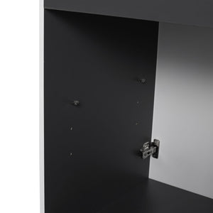 Modern Freestanding Bathroom Vanity With Soft Close Cabinet Doors
