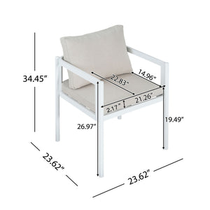 All-Weather Outdoor Dining Chair (Set of 2)