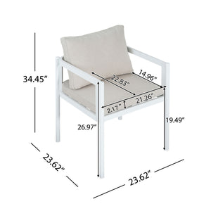 All-Weather Outdoor Dining Chair (Set of 2)