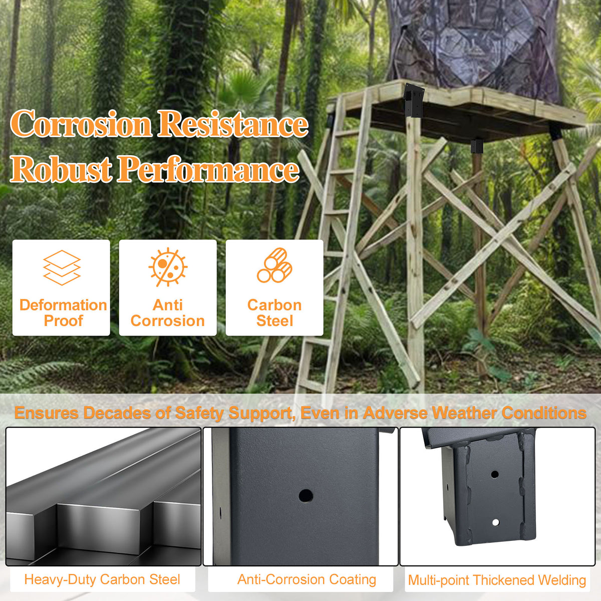 Deer Hoist (Old Style), 4PC