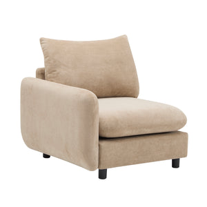 Oversize 5-Piece L Shaped Modular Sectional Sofa