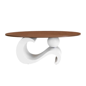 White Nesting Coffee Table Set of 2