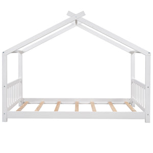 House Platform Bed With Headboard And Footboard, Roof Design