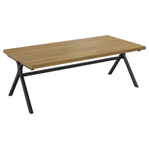 3 Piece Occasional Set, Coffee Table And 2 End Tables - Brown