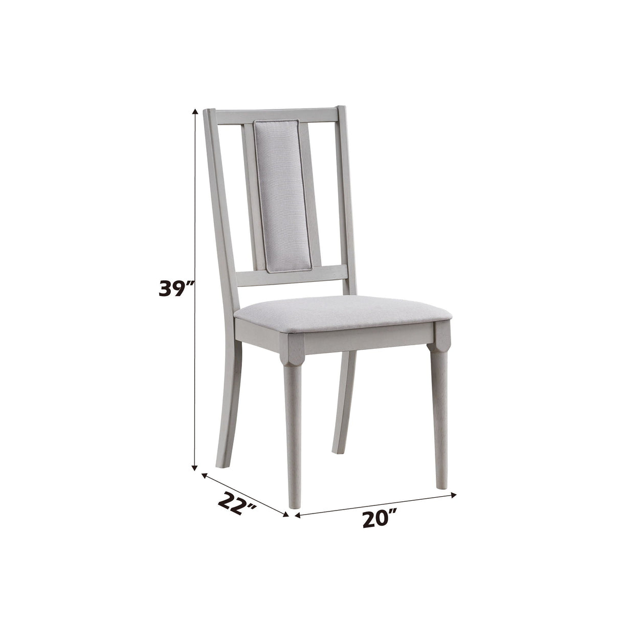 Marta - Side Chair (Set of 2) - Beige / Natural - Best Buy Furniture