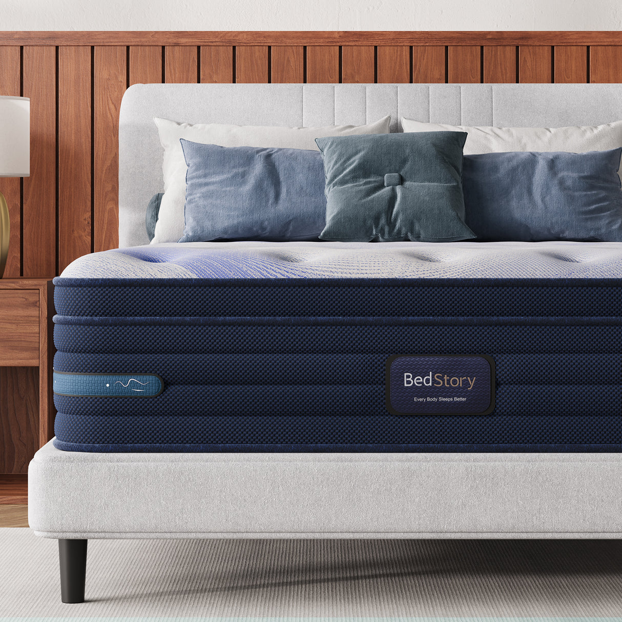 Bedstory Spine Align 12" Full Firm Pressure Relieving Cooling Hybrid Mattress