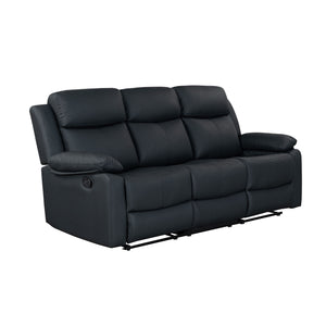 Blanche - Reclining Set With LED Lights, Speaker