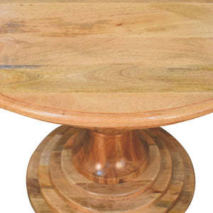 Solid Wood Round Turned Dining Table