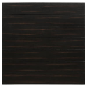 Sutter - 1 Drawer Square End Table - Dark Brown