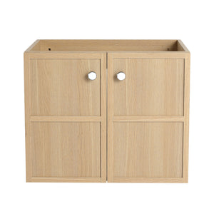 Modern Wall Mounted Bathroom Vanity With Soft Closing Doors
