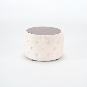 Nesting Ottomans 2 Piece With Tray, 4 In 1 Function