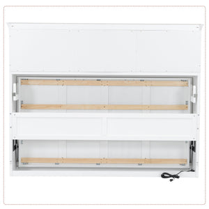 Murphy Bed With Charging Station And Drawer