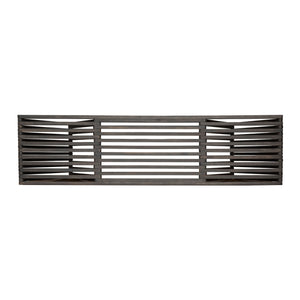 Gloaming - Outdoor Bench With Slat Design And Triangular Base