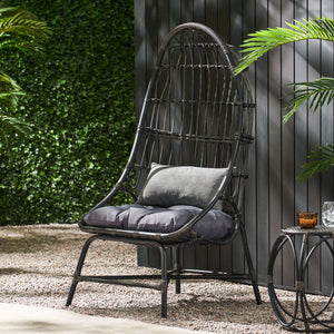 Elon - Cocoon Chair - Gray