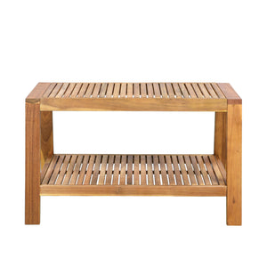 2 Piece Outdoor Conversation Set (Loveseat & Coffee Table With Water-Resistant Cushions)