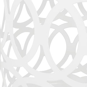 Outdoor Metal S/2 End Table