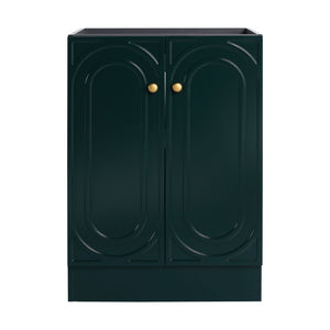 Modern Freestanding Bathroom Vanity With Soft Close Cabinet Doors