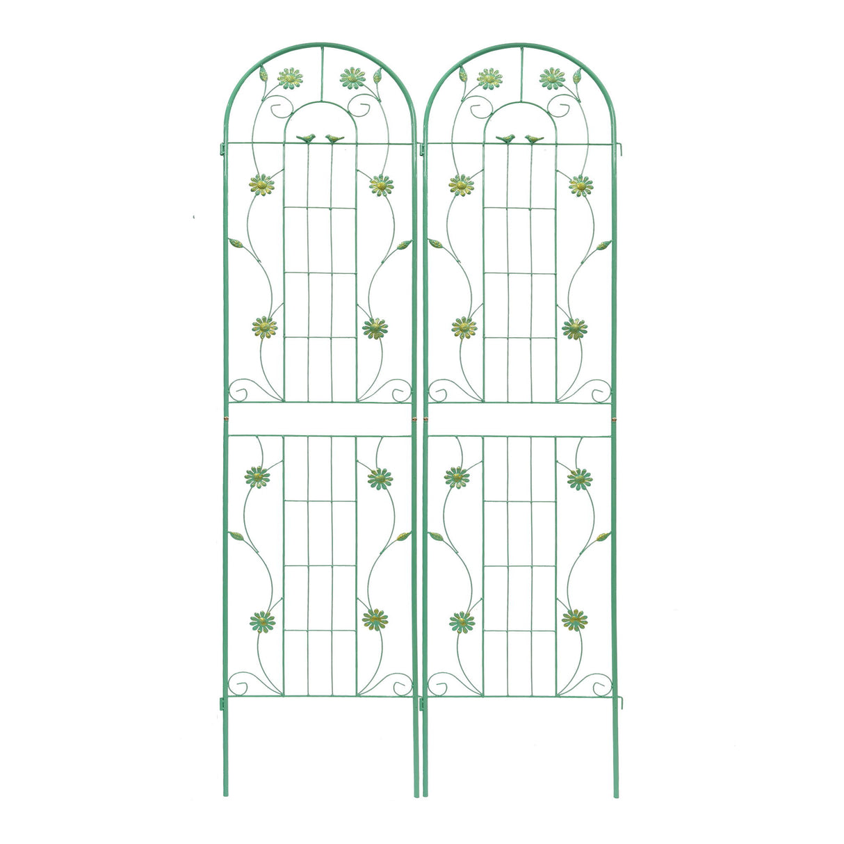 Metal Garden Trellis Rustproof Trellis For Climbing Plant Outdoor Flower Support