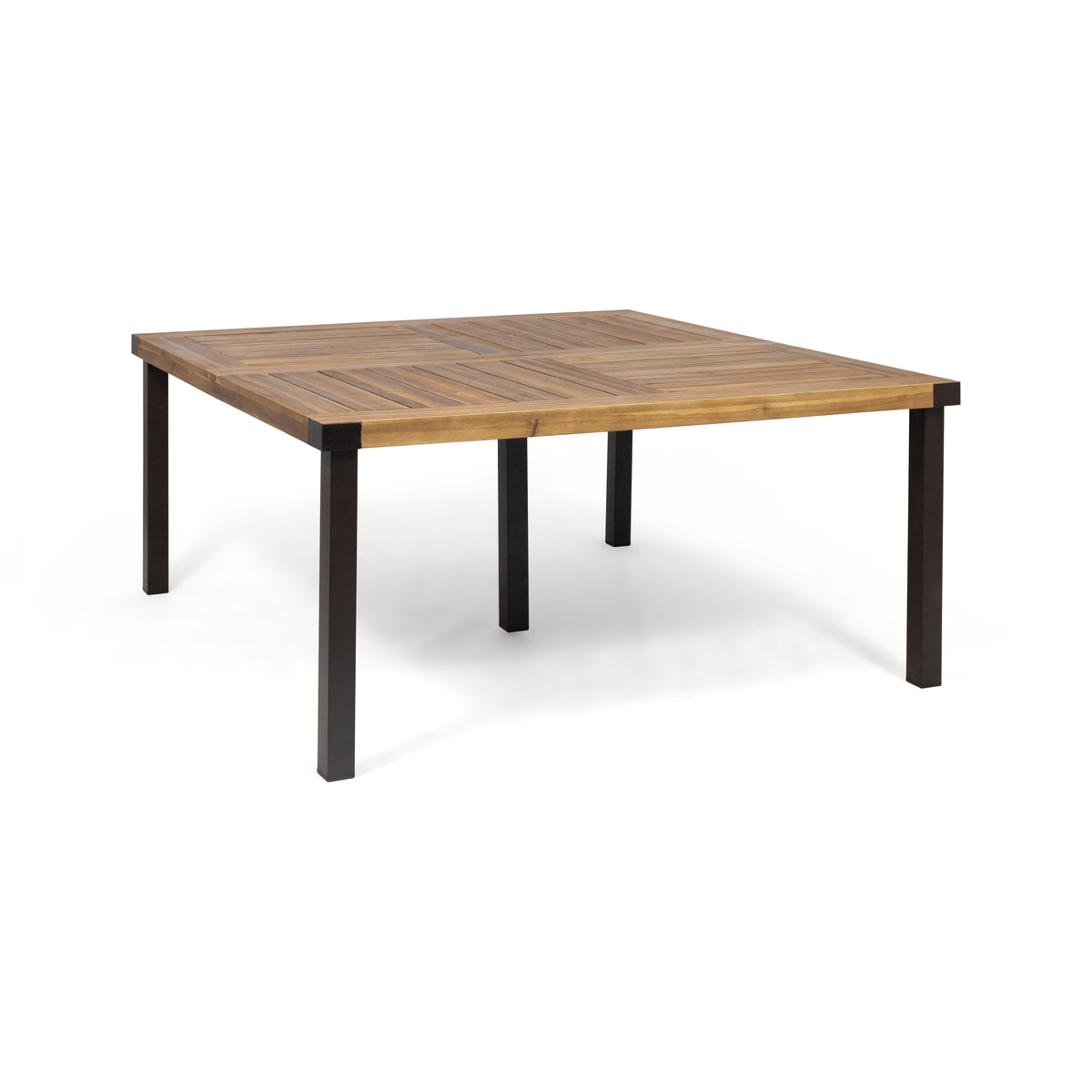 9-Piece Acacia Wood Outdoor Dining Set