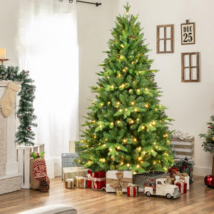 5ft Pre-Lit Christmas Tree with 250 Warm Lights