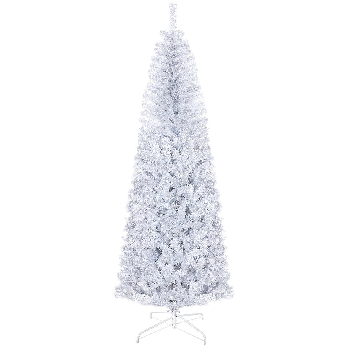 HOMCOM 7ft Pencil Christmas Tree