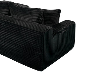 94.06 Inch Right Chaise L Shaped Boneless Cloud Sectional Sofa