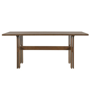 7-Piece Dining Table Set for 6, 71"