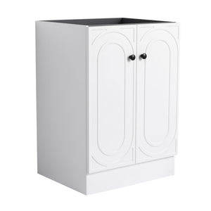 Modern Freestanding Bathroom Vanity With Soft Close Cabinet Doors