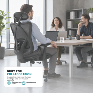 Ergonomic Office Chair with Adjustable Lumbar Support