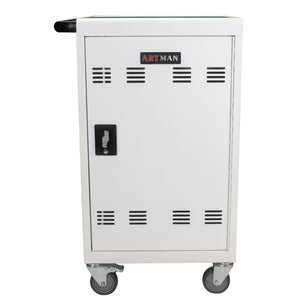 Mobile Charging Cart Station For book, Tablet And Laptop Computer With Power Strip Included