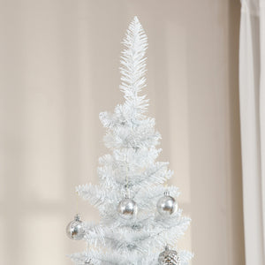 HOMCOM 7' Artificial Pencil Christmas Tree