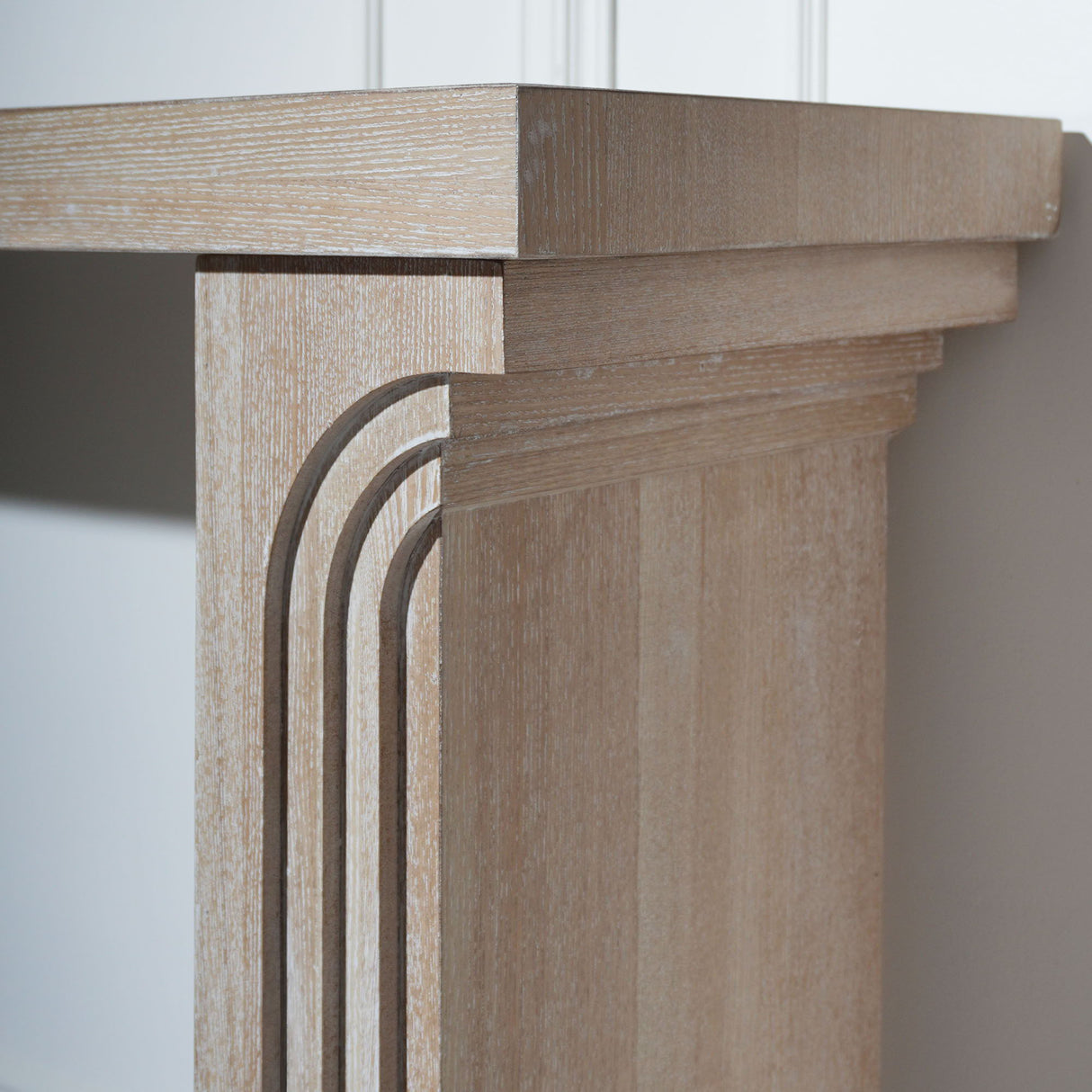 Console Table With Decorative Molding