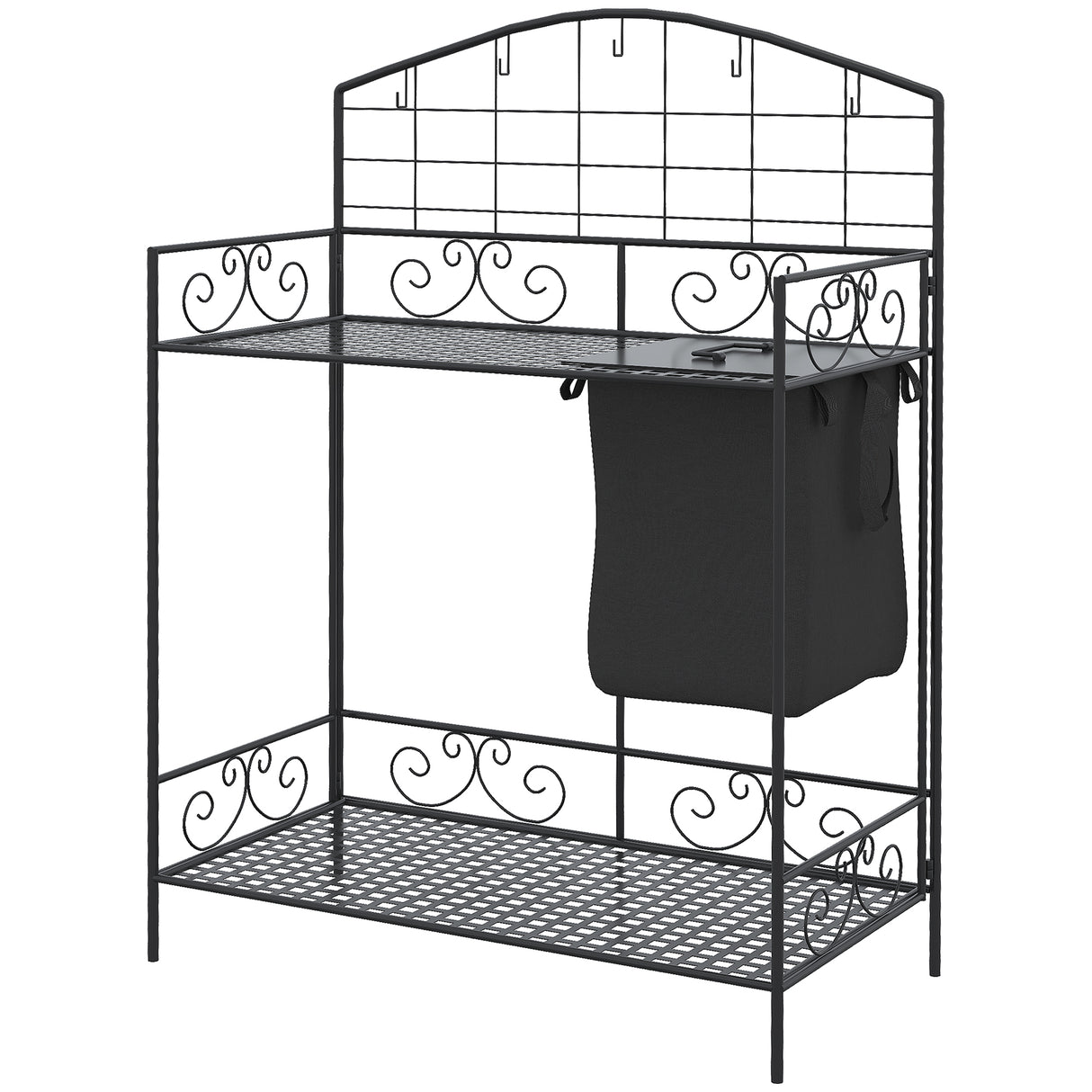 Outsunny Folding Potting Bench Table