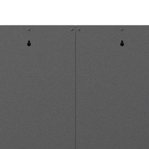 Metal Wall Mounted Tool Storage Cabinet With Locking Door, 1 Shelf & 1 Drawer