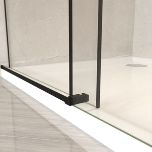 Frameless Sliding Bathtub Door With Frame