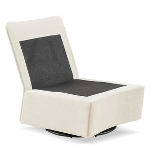 Detachable Single 360 Swivel Rocking Rocker, 360 Swivel Sofa Chair & Single Sofa Lounge, Comfortable Seating For Living Room & Bedroom Sofa 1 Piece