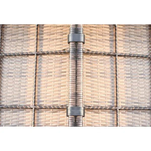 Comfortable Modern Patio Rattan Sectional Set With Cushions
