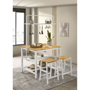 Cowichan - Backless Counter Stool (Set of 2) - White